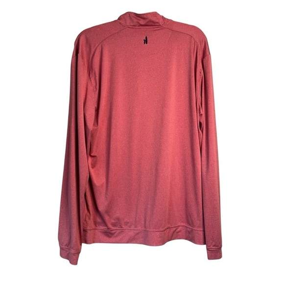 JOHNNIE-O Men’s Flex Performance 1/4 Zip Pullover in Red cardinal Size XL Golf - Picture 2 of 7